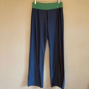 Wide-leg mid-rise Nike pants